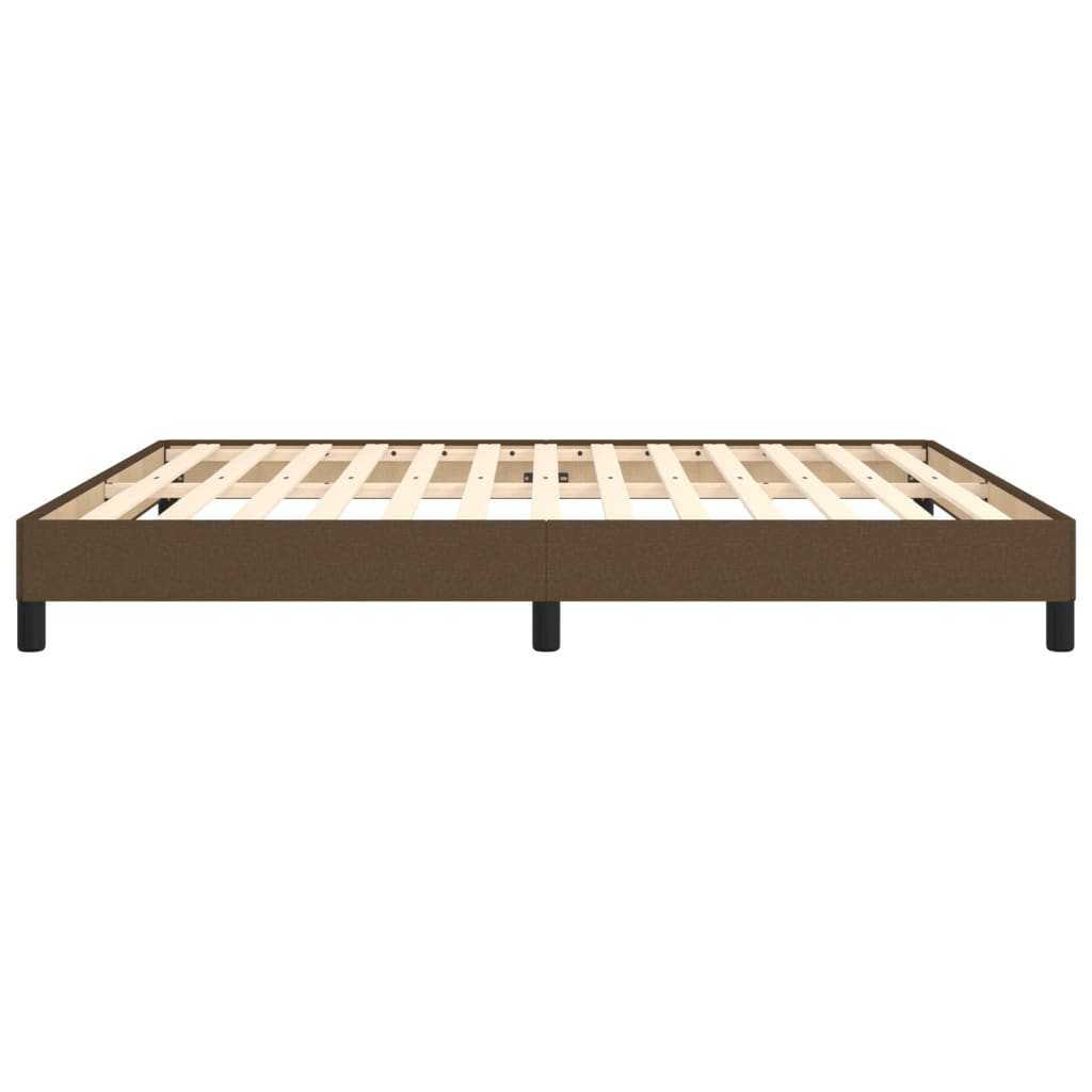 Bedframe stof donkerbruin 160x200 cm - Griffin Retail