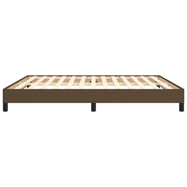 Bedframe stof donkerbruin 160x200 cm - Griffin Retail