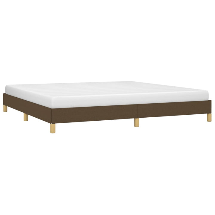 Bedframe stof donkerbruin 200x200 cm - Griffin Retail