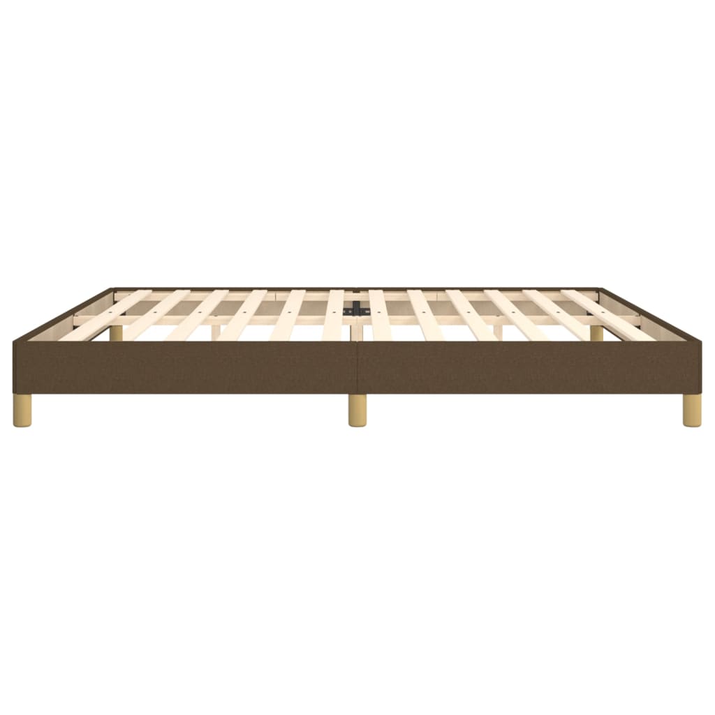 Bedframe stof donkerbruin 200x200 cm - Griffin Retail