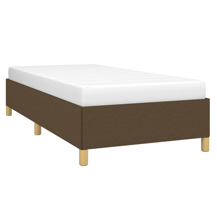 Bedframe stof donkerbruin 90x200 cm - Griffin Retail