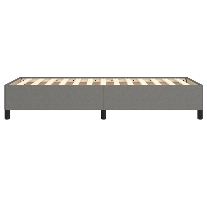 Bedframe stof donkergrijs 100x200 cm - Griffin Retail