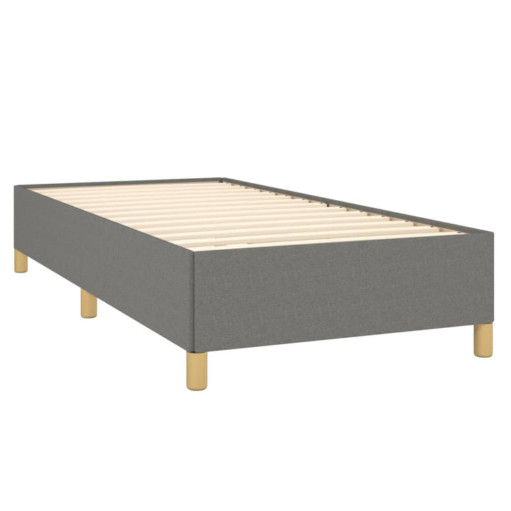 Bedframe stof donkergrijs 100x200 cm - Griffin Retail