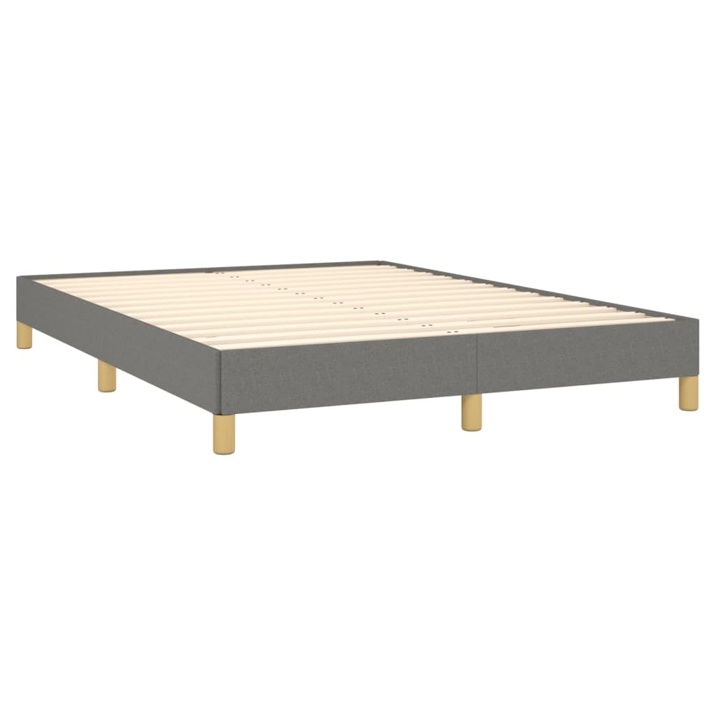 Bedframe stof donkergrijs 140x190 cm - Griffin Retail