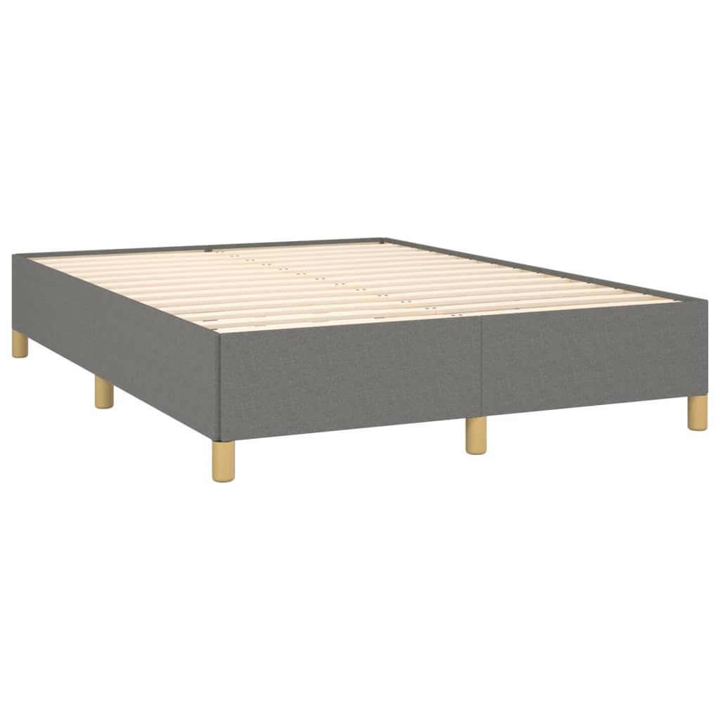 Bedframe stof donkergrijs 140x190 cm - Griffin Retail