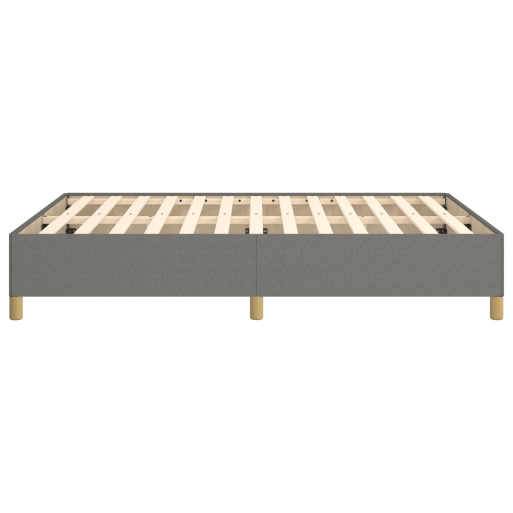 Bedframe stof donkergrijs 140x200 cm - Griffin Retail