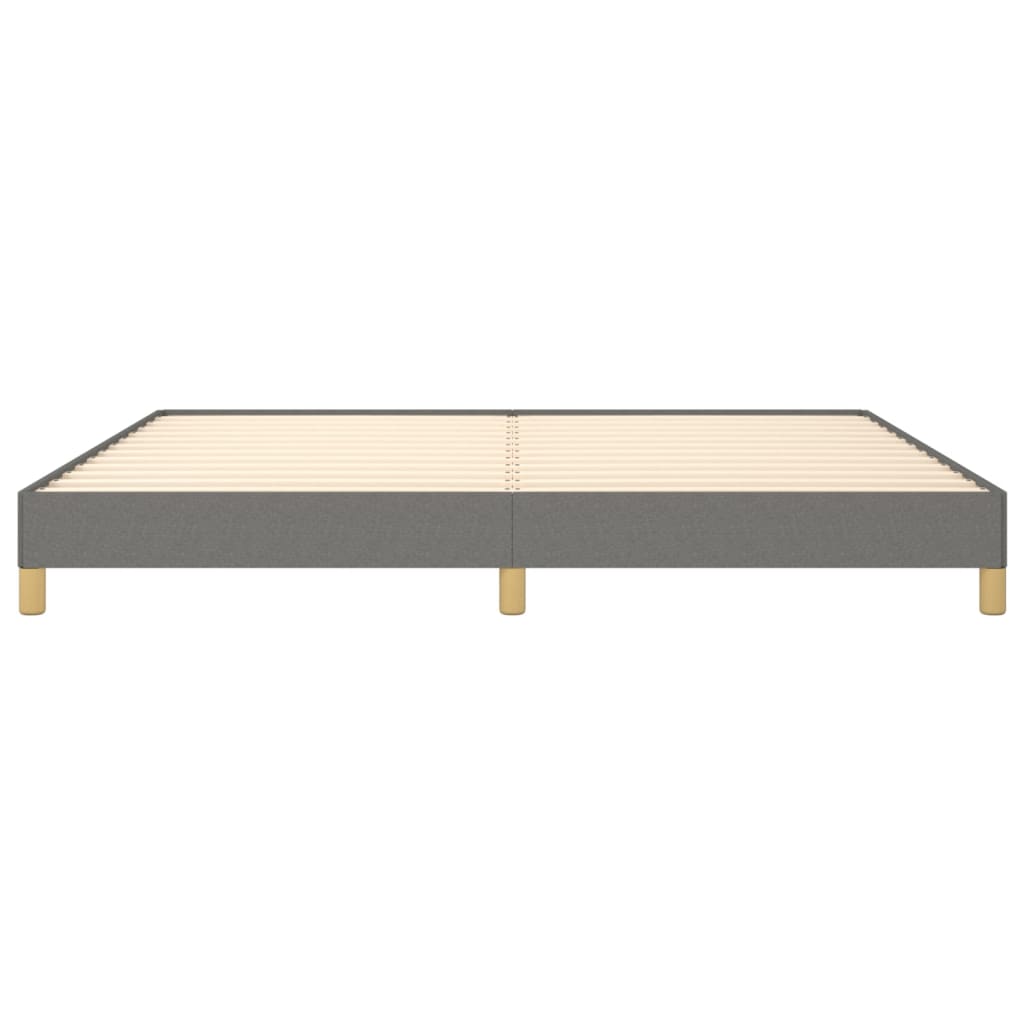 Bedframe stof donkergrijs 200x200 cm - Griffin Retail