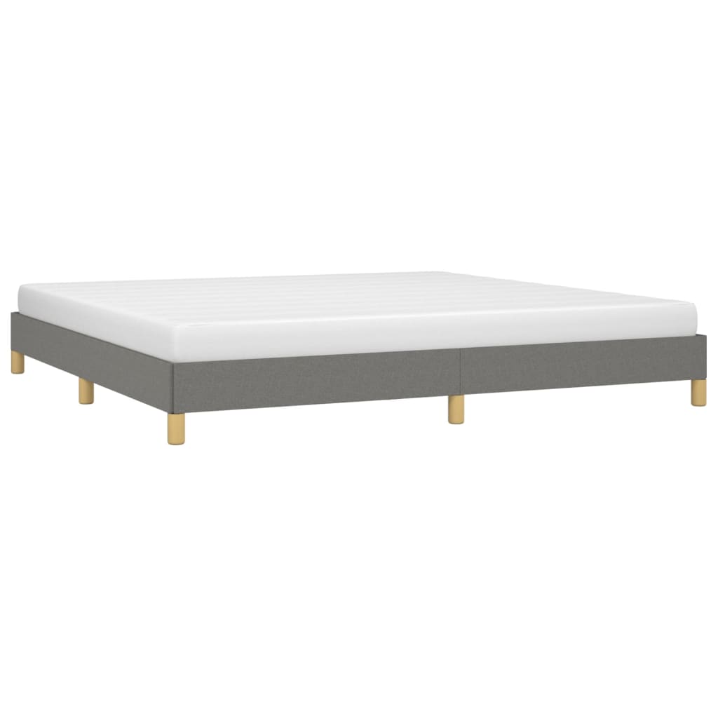 Bedframe stof donkergrijs 200x200 cm - Griffin Retail