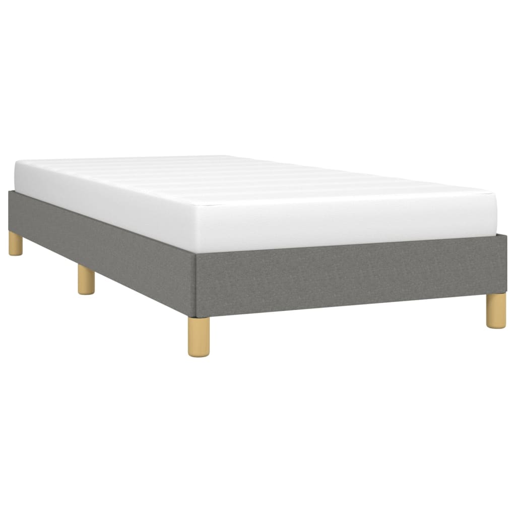 Bedframe stof donkergrijs 80x200 cm - Griffin Retail