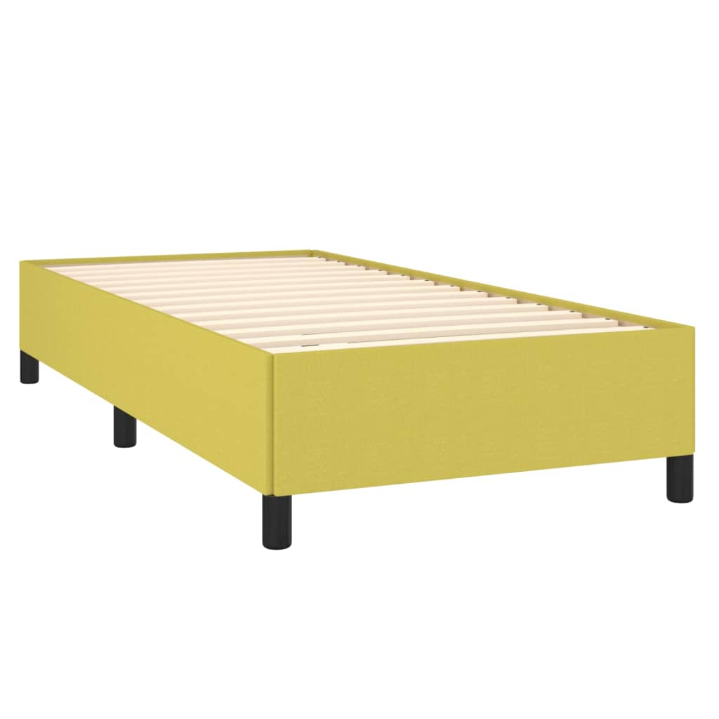 Bedframe stof groen 80x200 cm - Griffin Retail