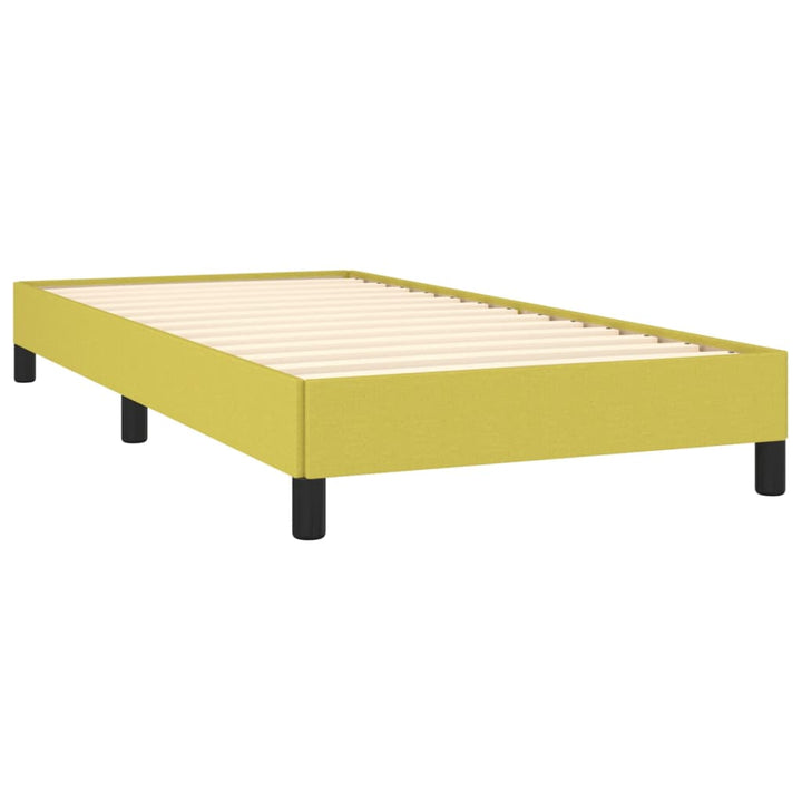 Bedframe stof groen 90x200 cm - Griffin Retail