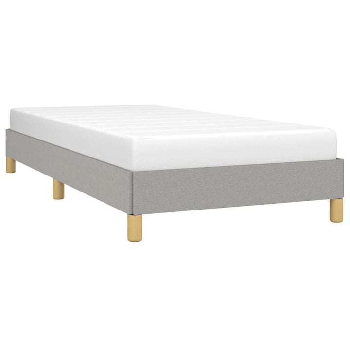 Bedframe stof lichtgrijs 100x200 cm - Griffin Retail