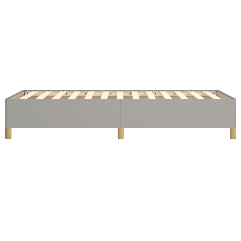 Bedframe stof lichtgrijs 100x200 cm - Griffin Retail