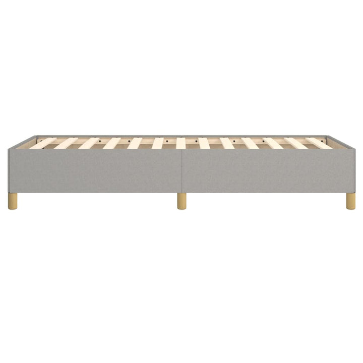 Bedframe stof lichtgrijs 100x200 cm - Griffin Retail