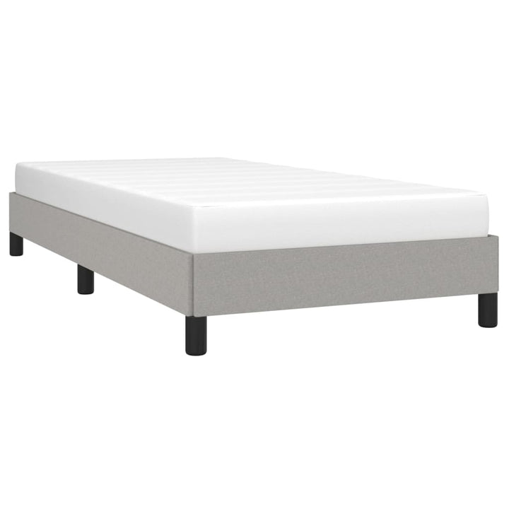 Bedframe stof lichtgrijs 100x200 cm - Griffin Retail