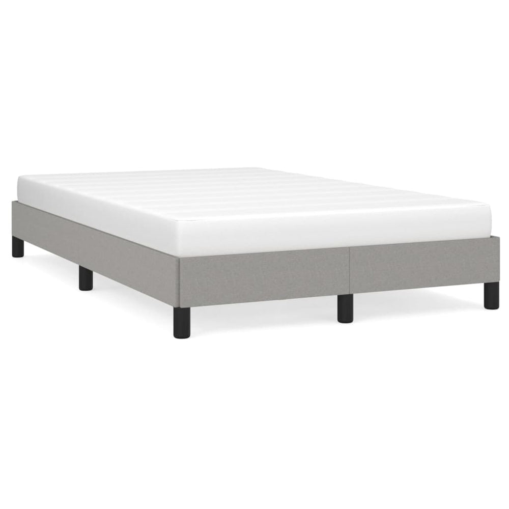 Bedframe stof lichtgrijs 120x200 cm - Griffin Retail