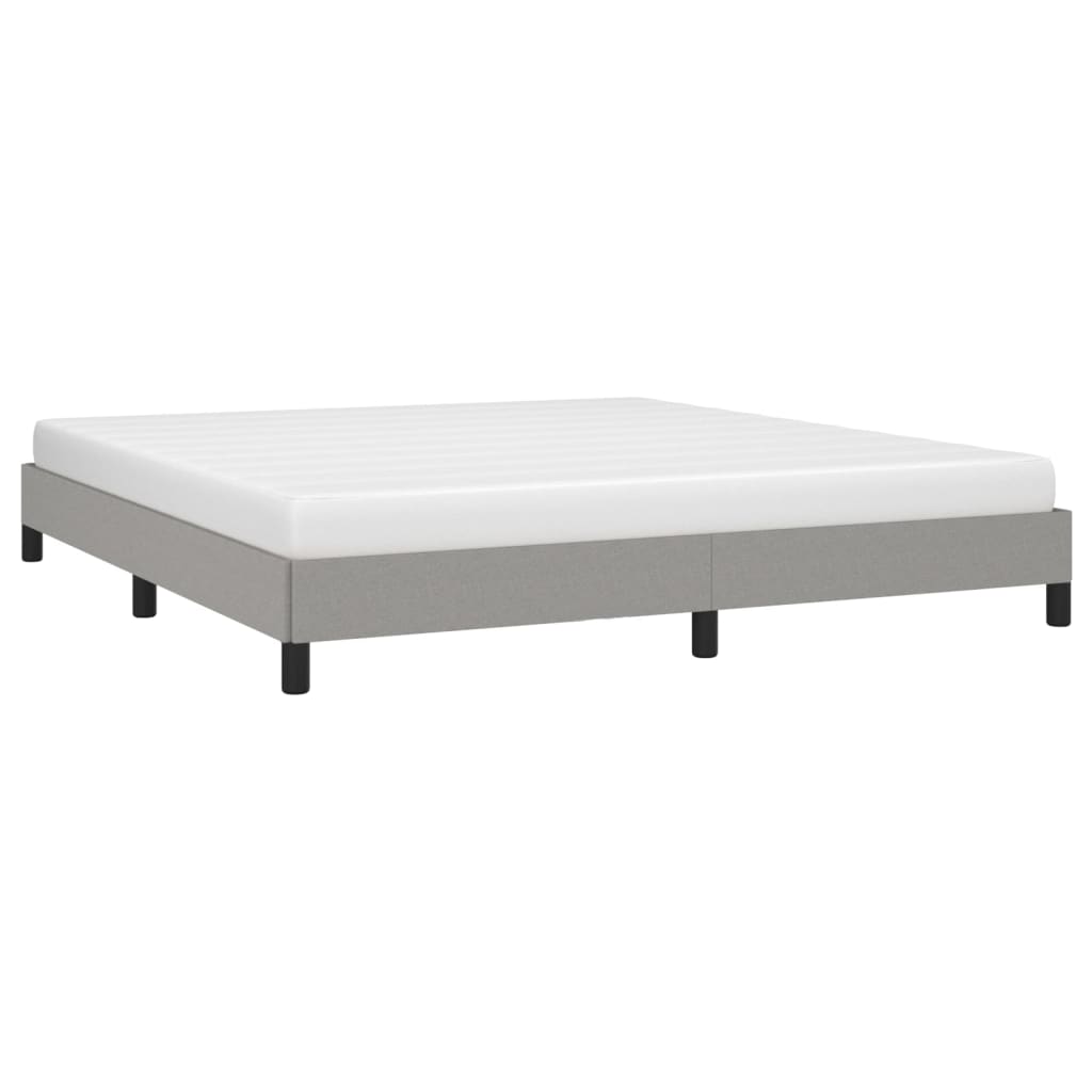 Bedframe stof lichtgrijs 160x200 cm - Griffin Retail