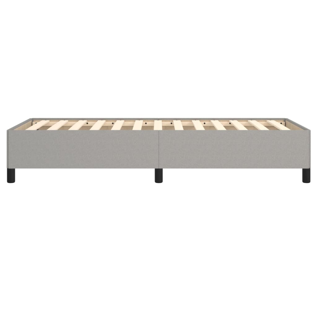 Bedframe stof lichtgrijs 80x200 cm - Griffin Retail