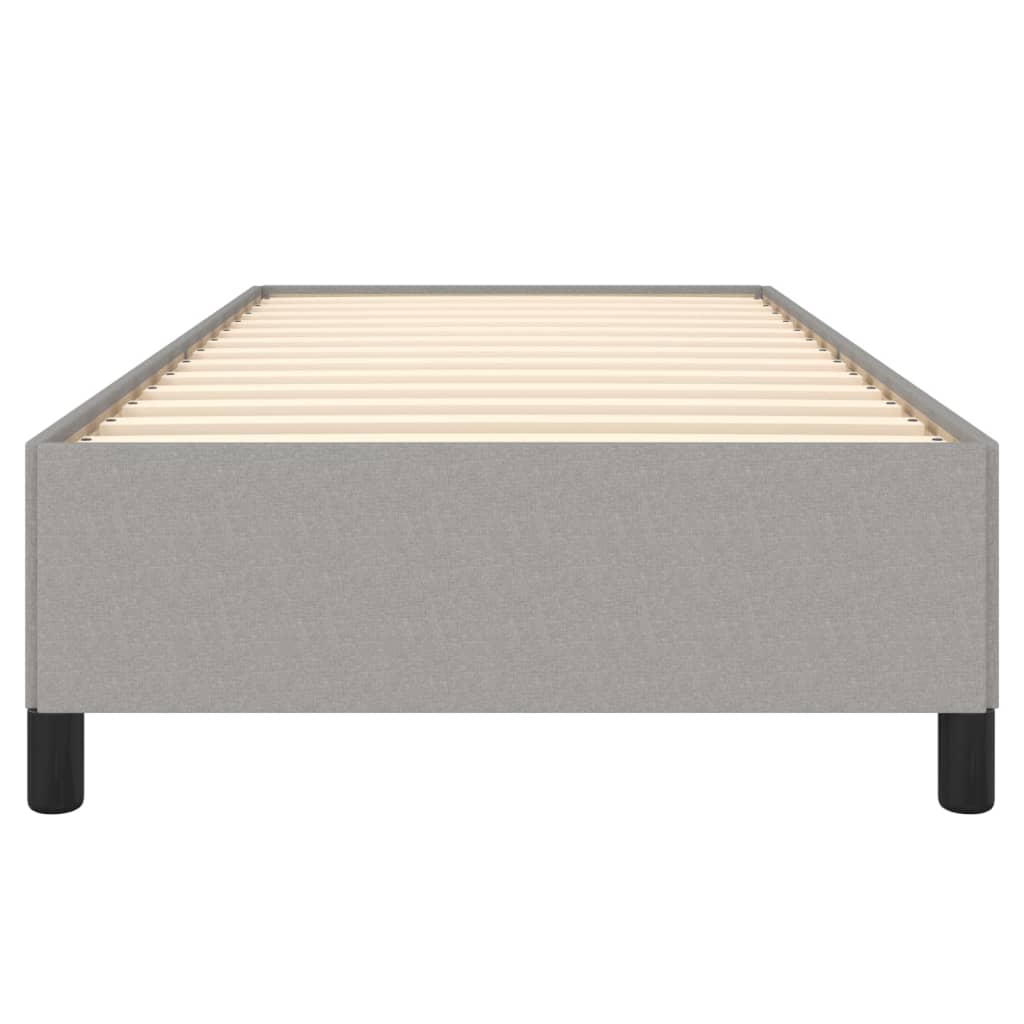 Bedframe stof lichtgrijs 80x200 cm - Griffin Retail