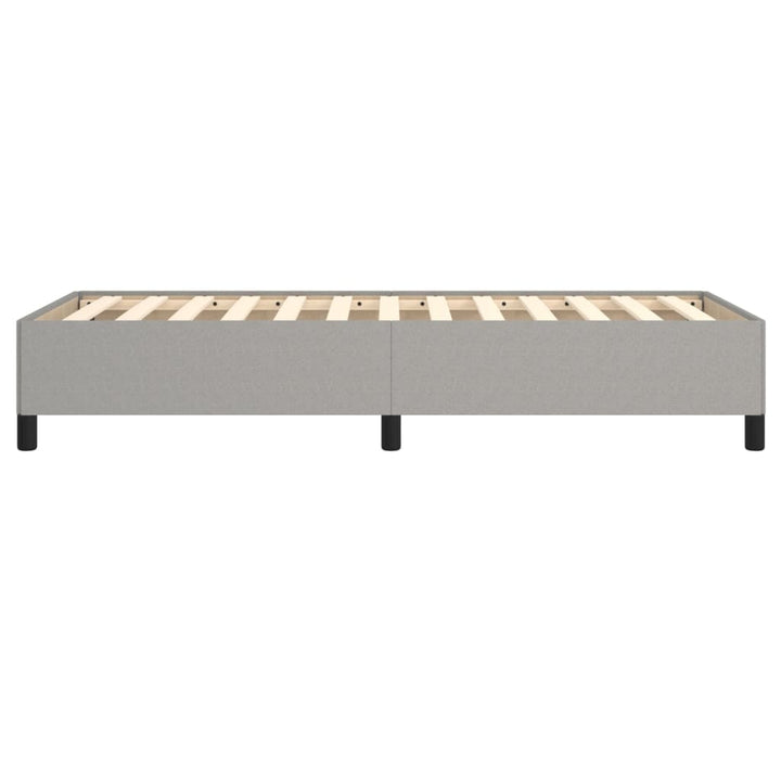 Bedframe stof lichtgrijs 90x200 cm - Griffin Retail