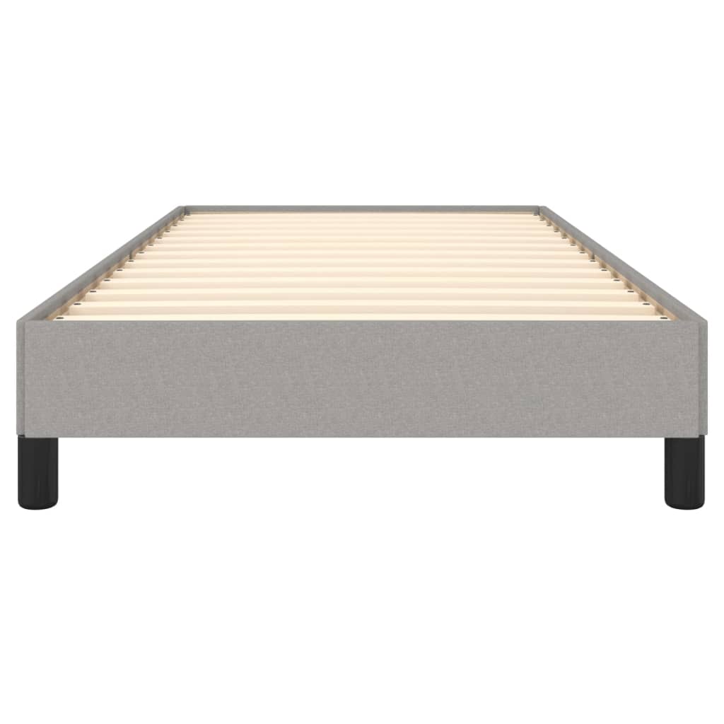 Bedframe stof lichtgrijs 90x200 cm - Griffin Retail