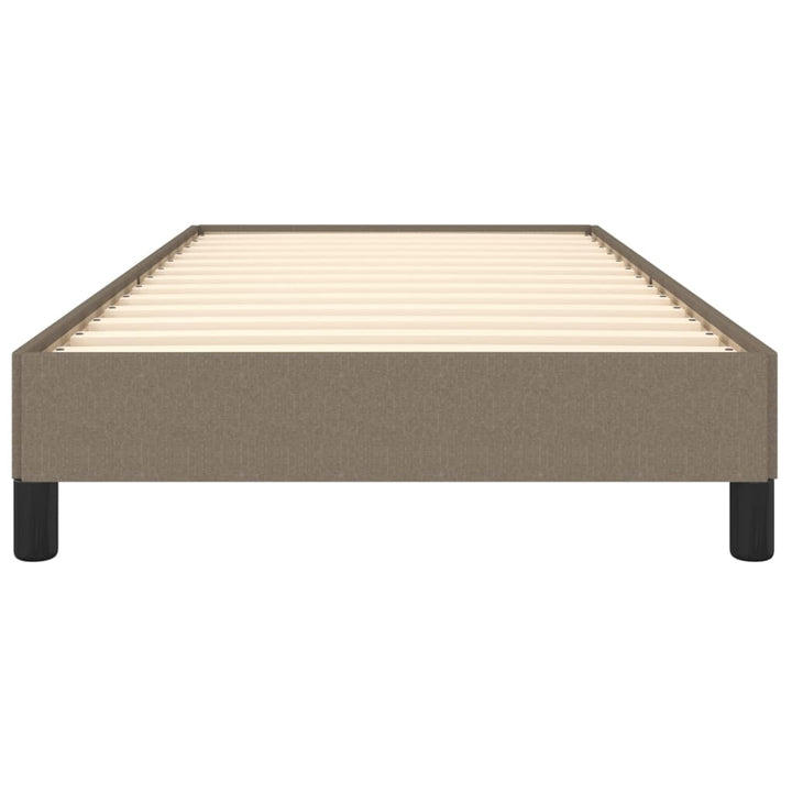 Bedframe stof taupe 100x200 cm - Griffin Retail