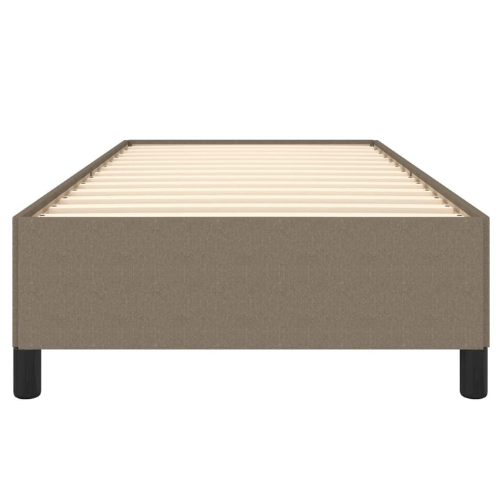 Bedframe stof taupe 100x200 cm - Griffin Retail