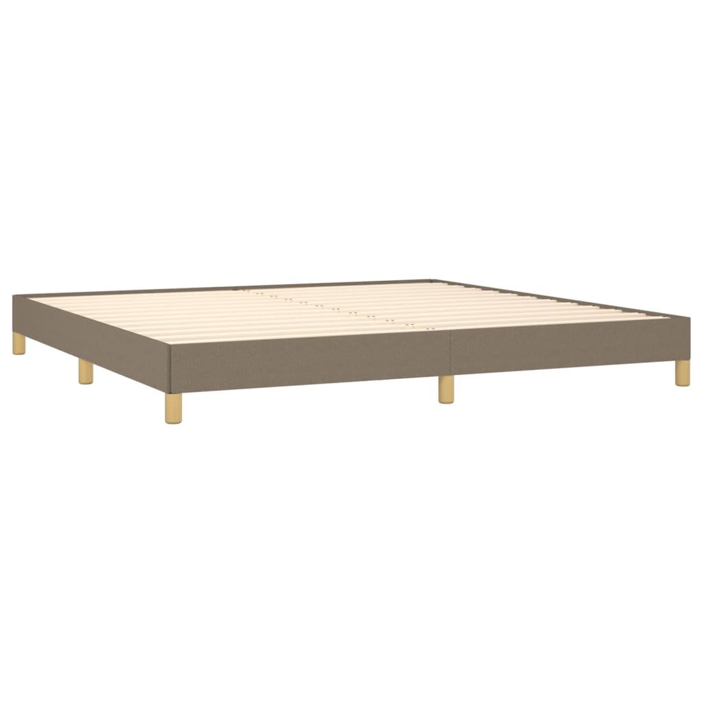 Bedframe stof taupe 200x200 cm - Griffin Retail