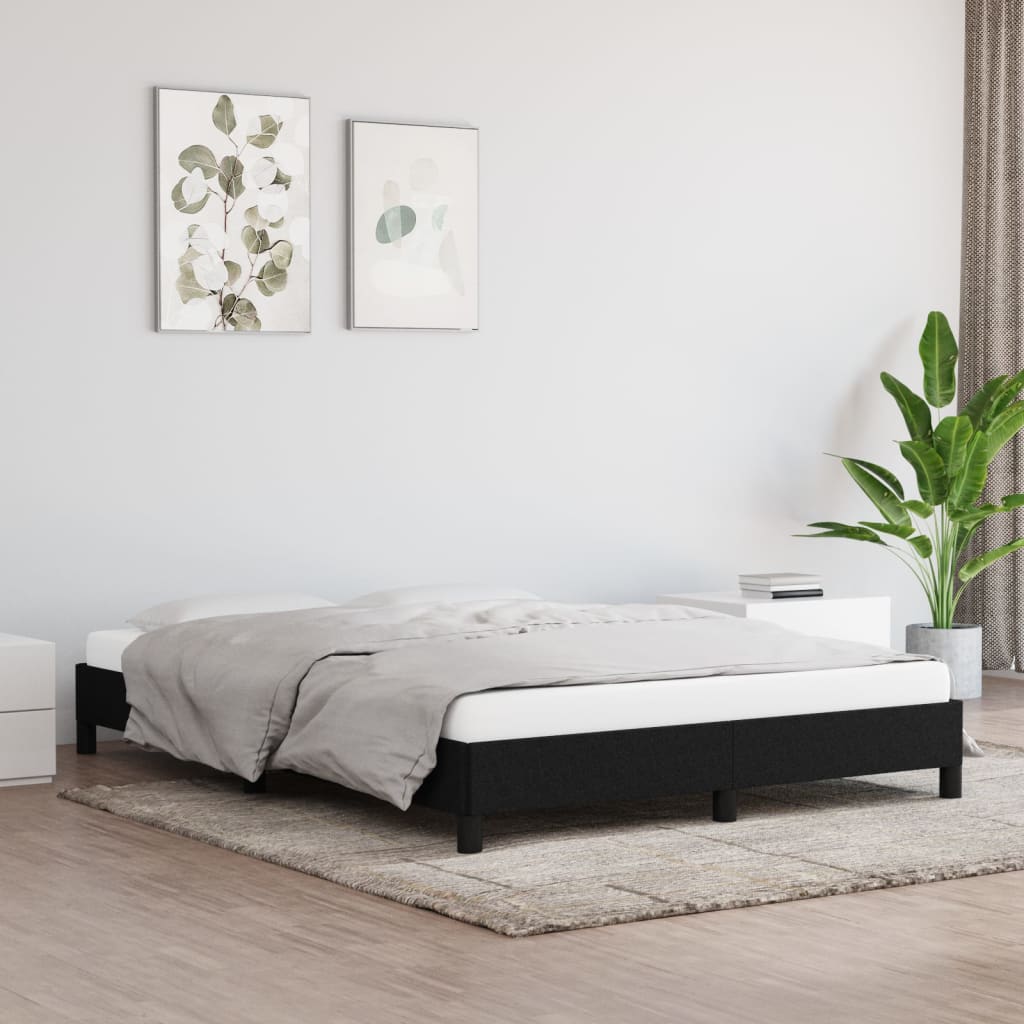 Bedframe stof zwart 140x190 cm - Griffin Retail