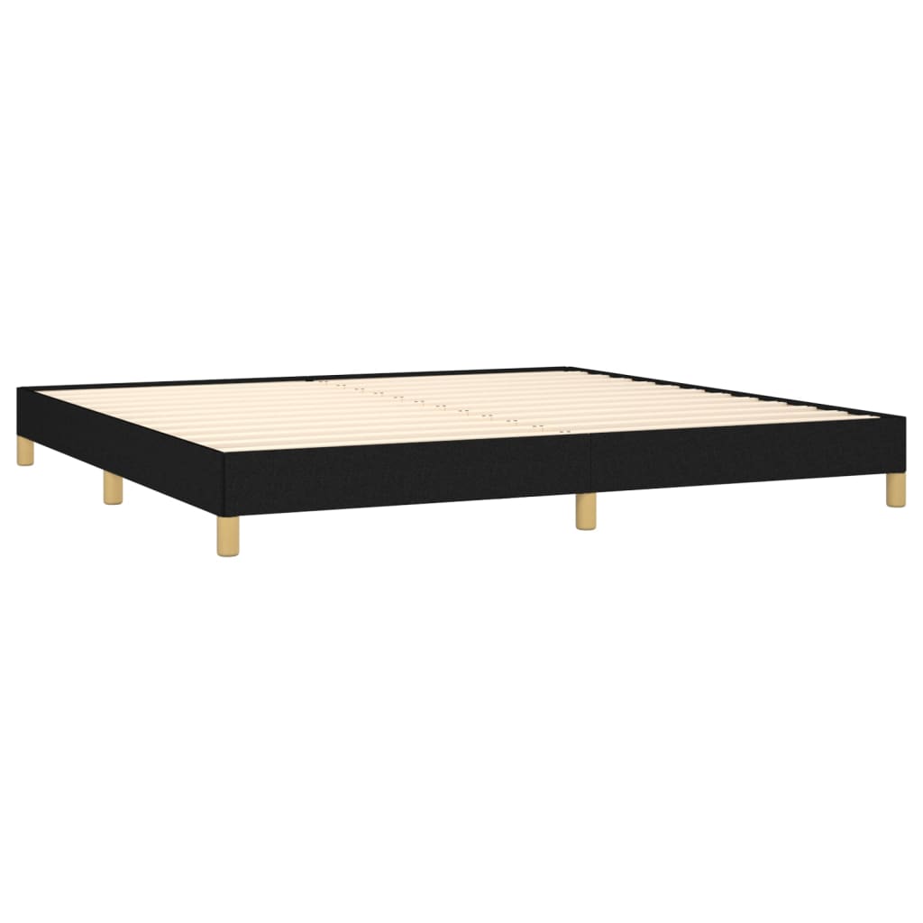 Bedframe stof zwart 200x200 cm - Griffin Retail