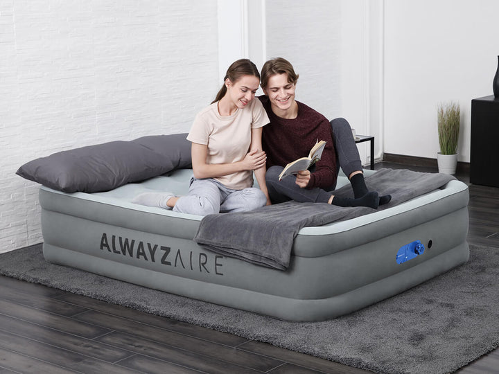Bestway AlwayzAire 46 cm luchtbed - tweepersoons - Griffin Retail
