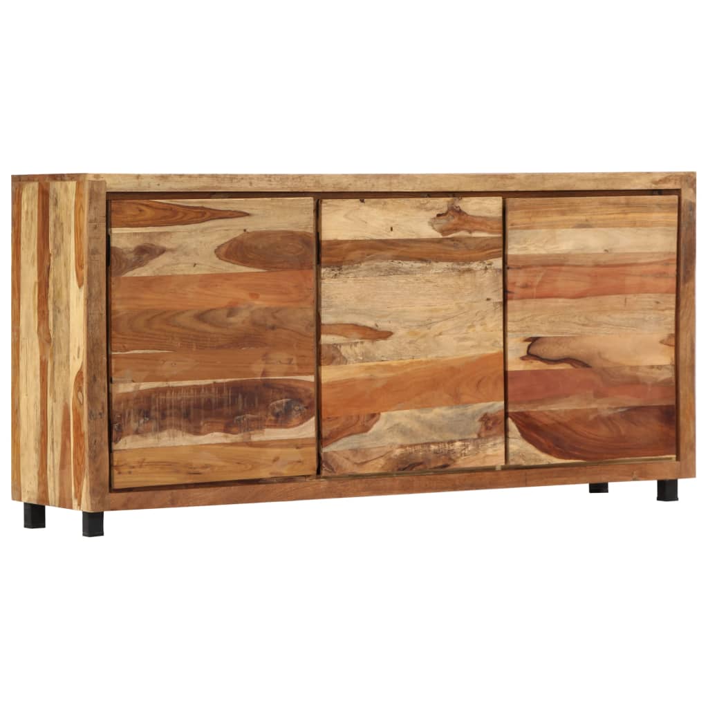 Bijzetkast 160x38x79 cm massief gerecycled hout - Griffin Retail