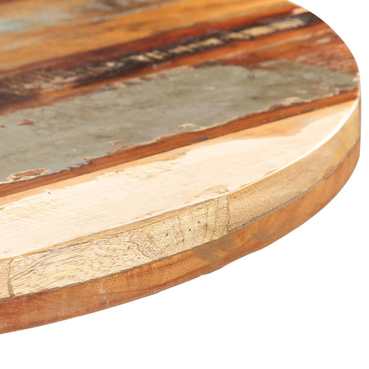 Bistrotafel rond ø˜ 80x75 cm massief gerecycled hout - Griffin Retail