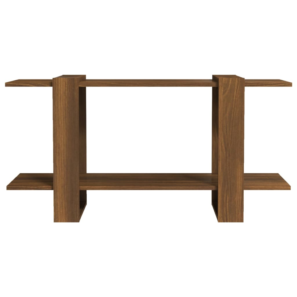 Boekenkast 100x30x51 cm bewerkt hout bruineikenkleurig - Griffin Retail