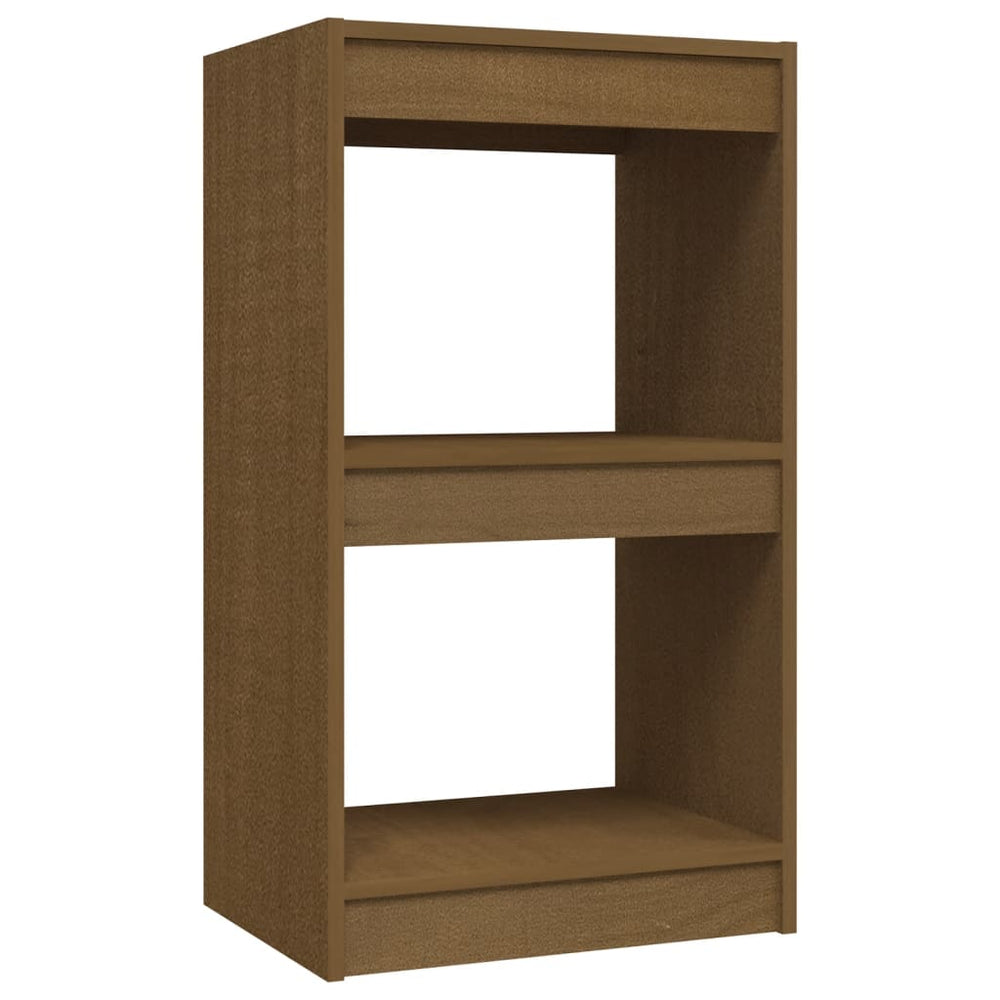 Boekenkast 40x30x71,5 cm massief grenenhout honingbruin - Griffin Retail