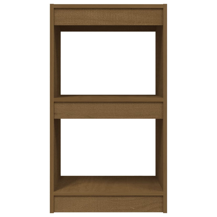 Boekenkast 40x30x71,5 cm massief grenenhout honingbruin - Griffin Retail