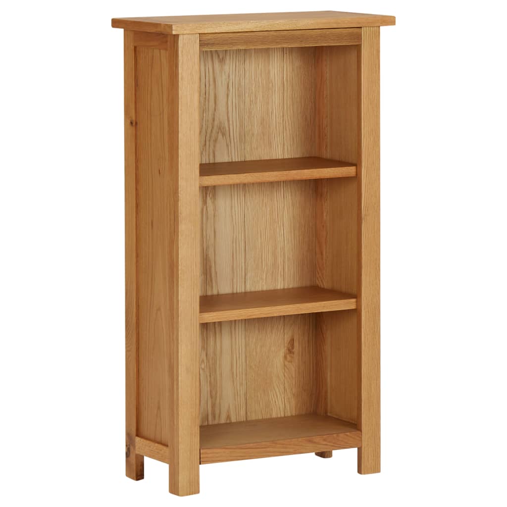 Boekenkast 45x22,5x82 cm massief eikenhout - Griffin Retail