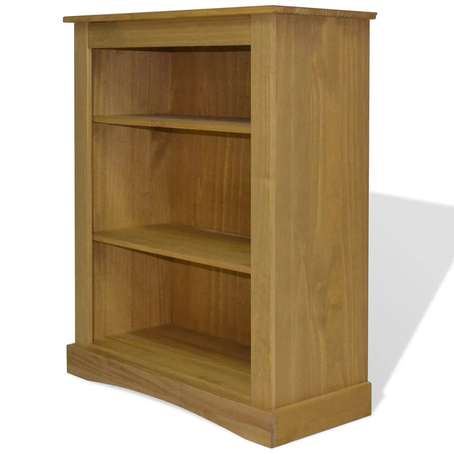 Boekenkast grenenhout met 3 planken Corona-stijl 81x29x100 cm - Griffin Retail