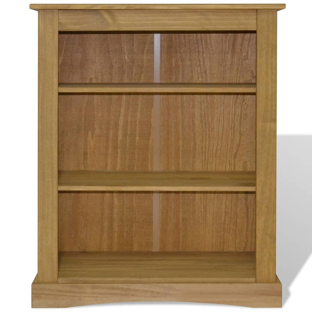 Boekenkast grenenhout met 3 planken Corona-stijl 81x29x100 cm - Griffin Retail