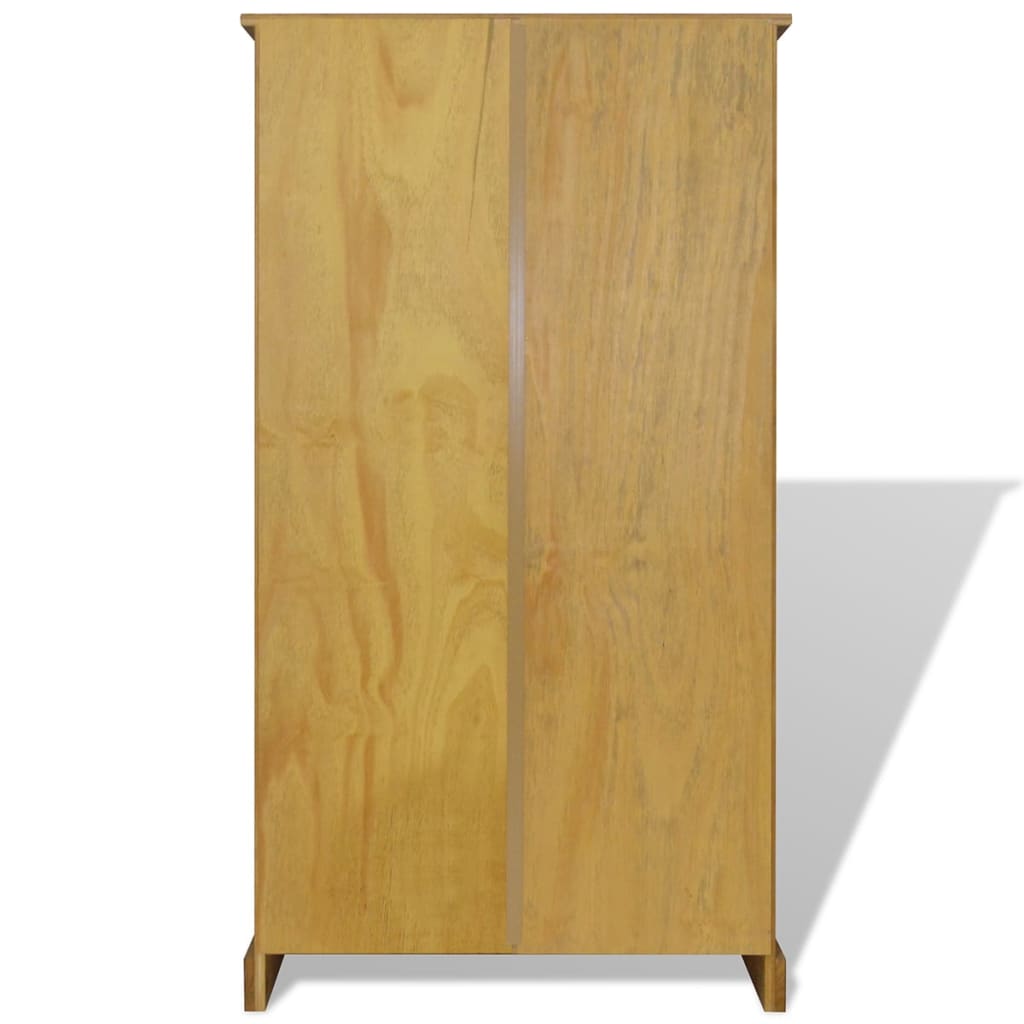 Boekenkast grenenhout met 4 planken Corona-stijl 81x29x150 cm - Griffin Retail