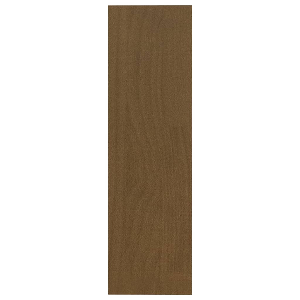 Boekenkast/kamerscherm 100x30x103 cm grenenhout honingbruin - Griffin Retail