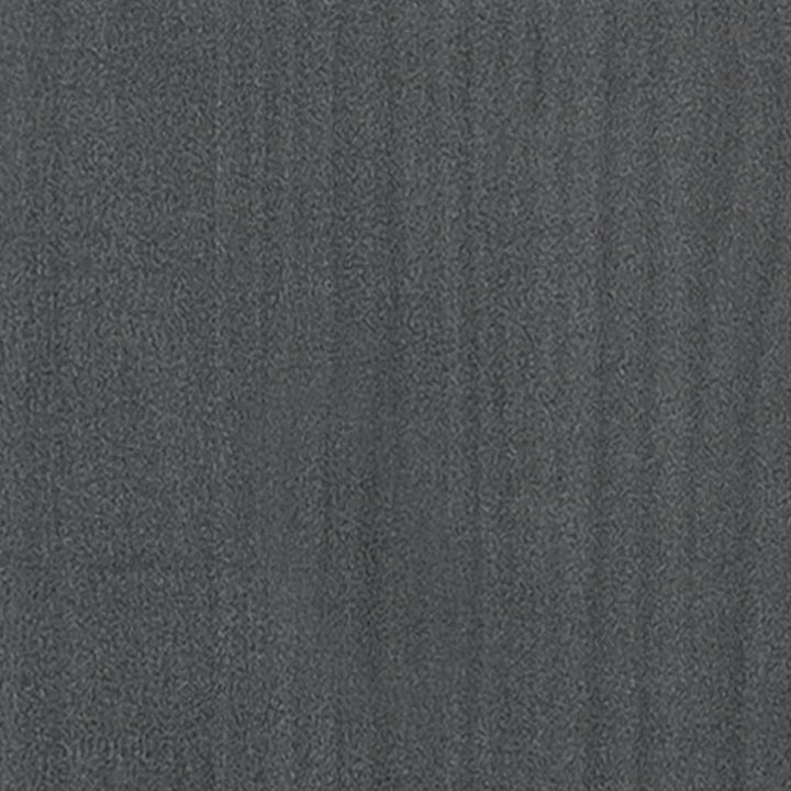 Boekenkast/kamerscherm 100x30x167,5 cm massief grenenhout grijs - Griffin Retail