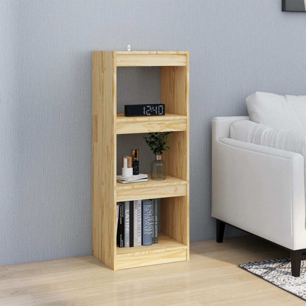 Boekenkast/kamerscherm 40x30x103,5 cm massief grenenhout - Griffin Retail