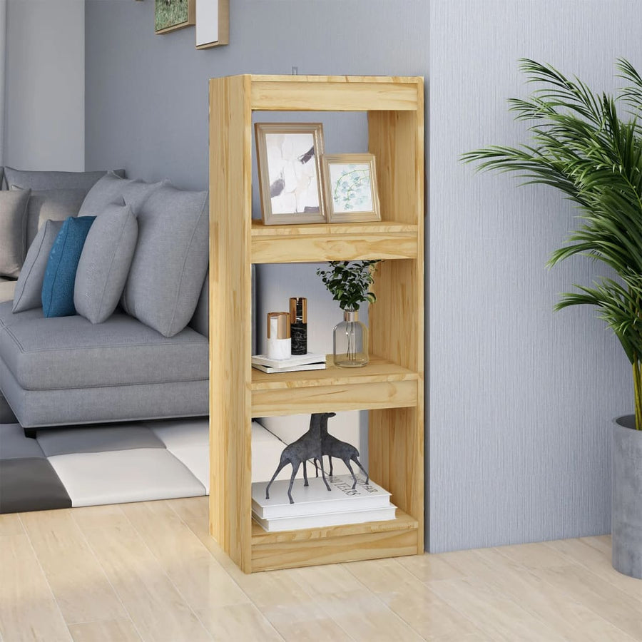 Boekenkast/kamerscherm 40x30x103,5 cm massief grenenhout - Griffin Retail