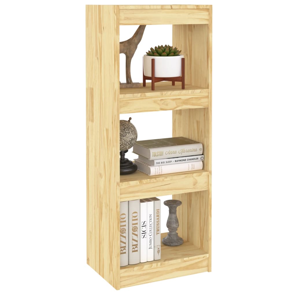 Boekenkast/kamerscherm 40x30x103,5 cm massief grenenhout - Griffin Retail