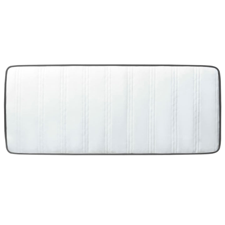 Boxspring stof donkergrijs 100x200 cm - Griffin Retail