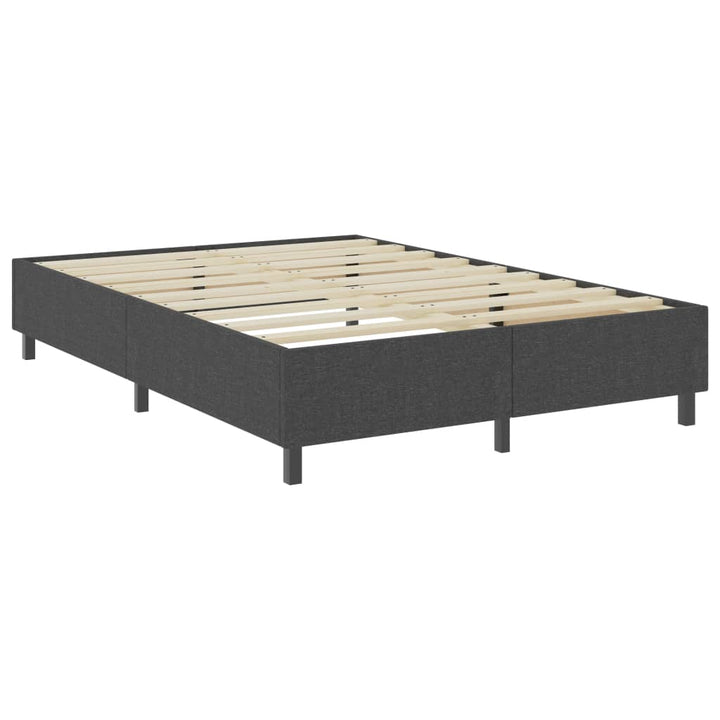 Boxspring stof donkergrijs 180x200 cm - Griffin Retail