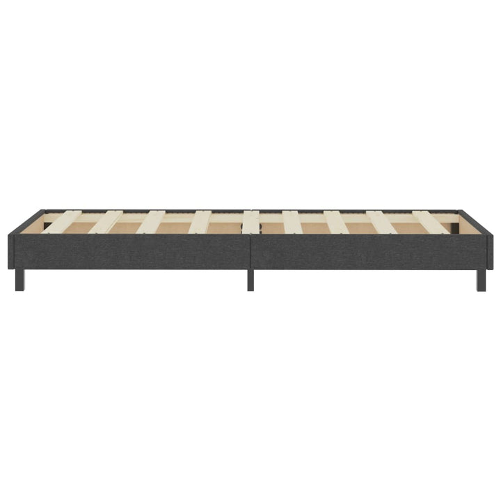 Boxspring stof donkergrijs 80x200 cm - Griffin Retail