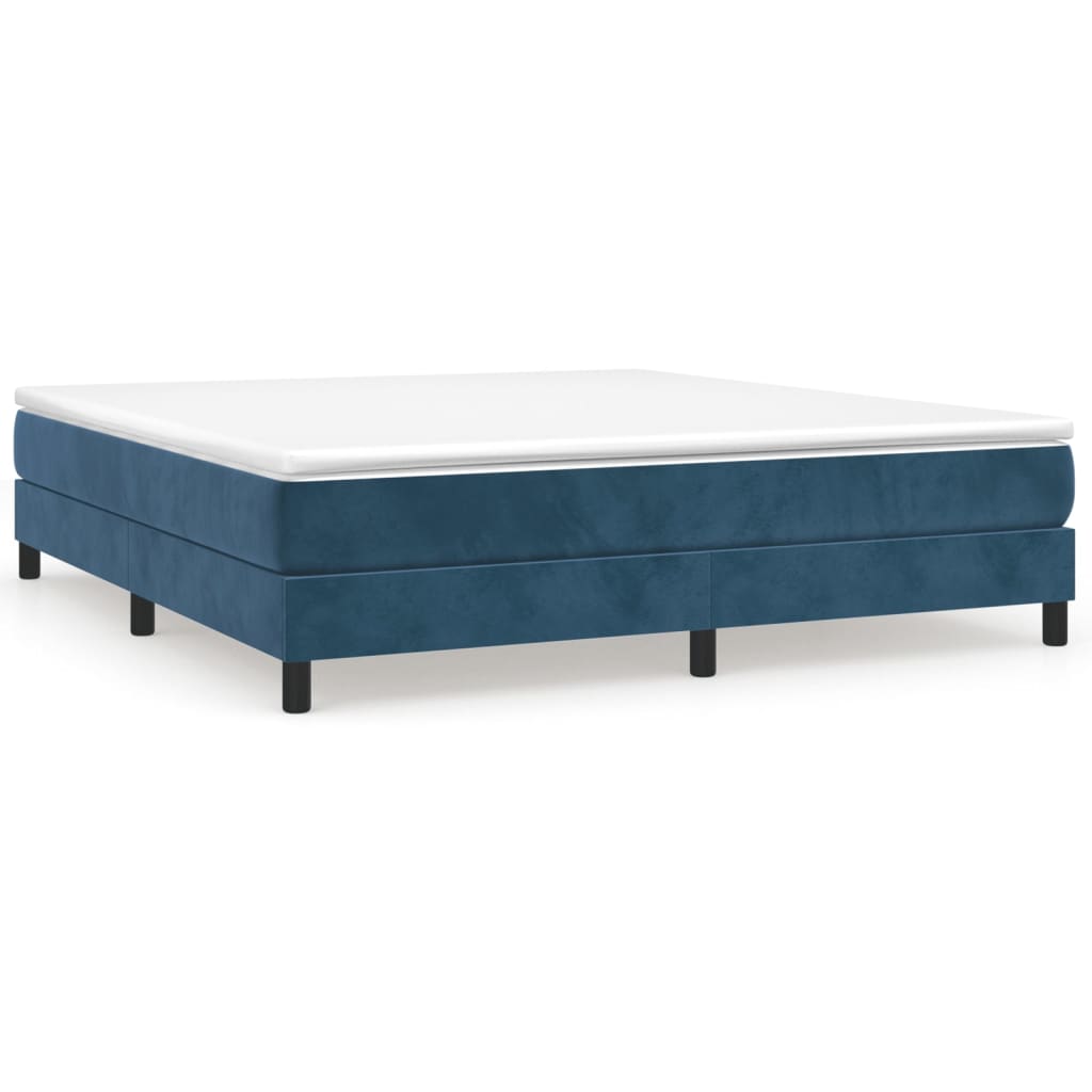 Boxspringframe fluweel donkerblauw 180x200 cm - Griffin Retail