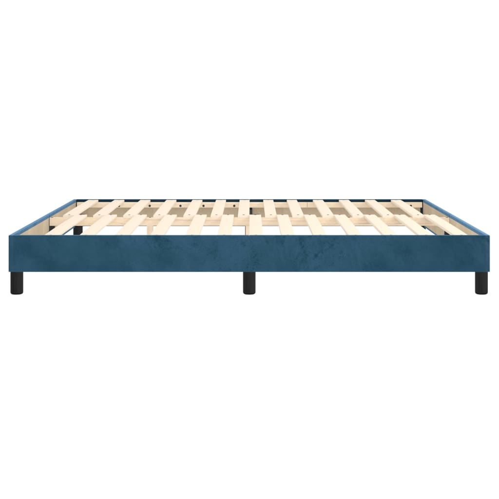 Boxspringframe fluweel donkerblauw 180x200 cm - Griffin Retail